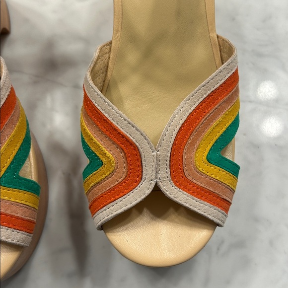 Charlotte Stone “Donna” rainbow platforms - Picture 6 of 10